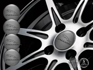 Jaguar Design Emblema Cupola Loghi Ruota Resina